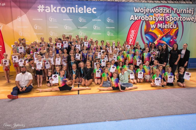 I Wojewódzki Turniej Akrobatyki Sportowej w Mielcu